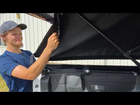 How to install a fas-top tonneau cover and topper