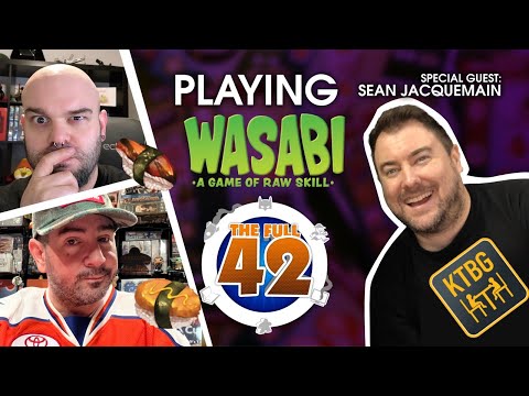 Playing Wasabi by Kids Table Board Games