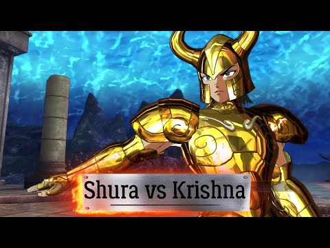 Saint Seiya: Soldiers Soul - Shura vs Krishna (3 Round)