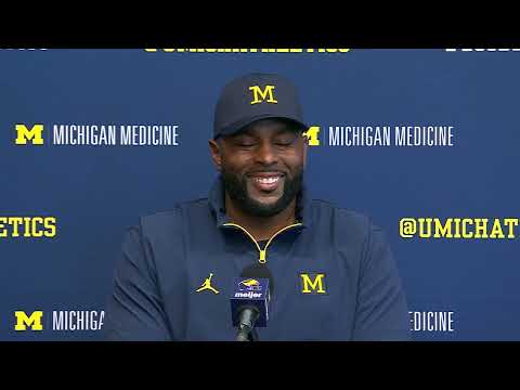 Postgame Press Conference: Sherrone Moore (vs. Wisconsin)