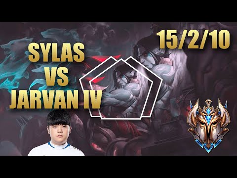 DWG Canyon Sylas Jungle Vs Jarvan IV - EUChallenger Patch 9.21