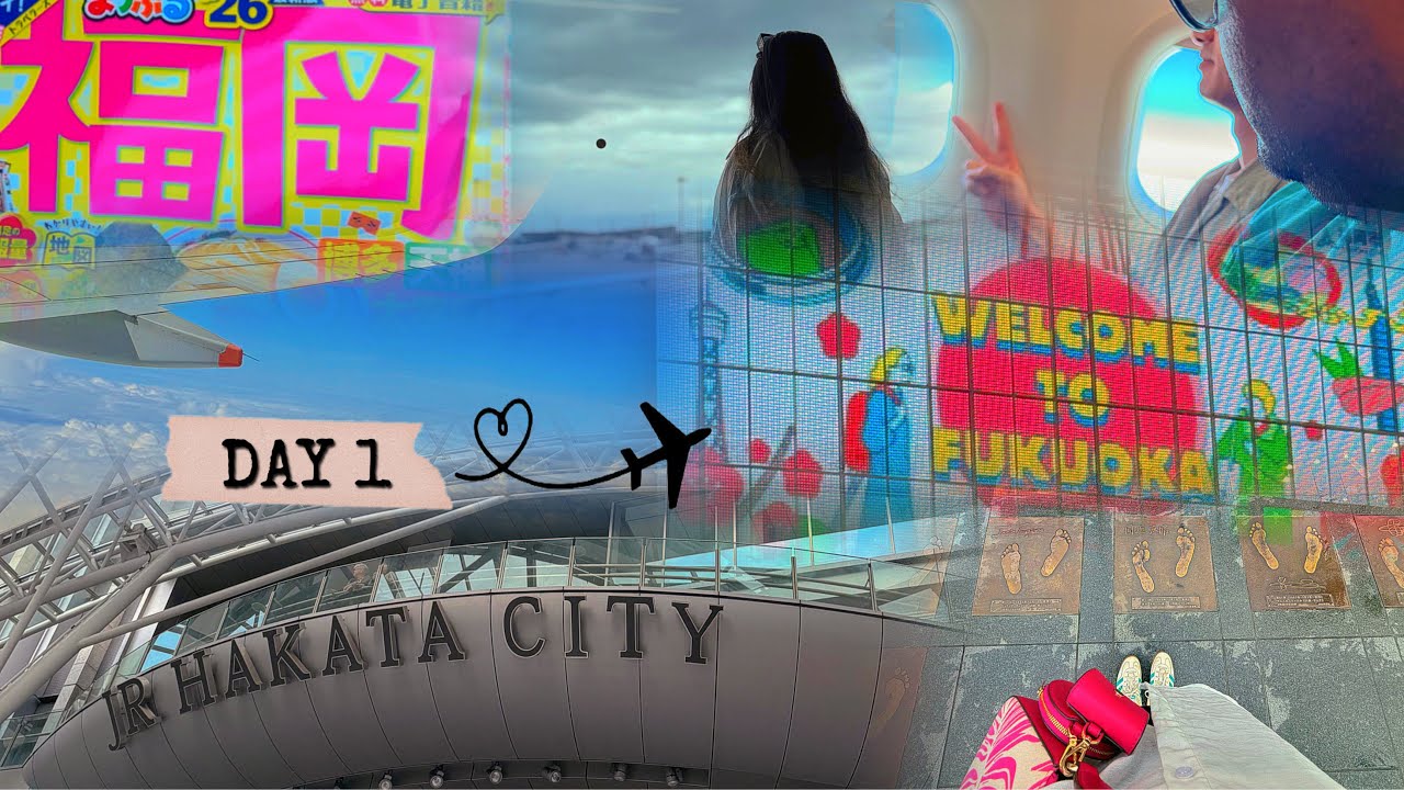 Fukuoka vlog✈️|| Travel vlog|| Tokyo to Fukuoka|| Japan