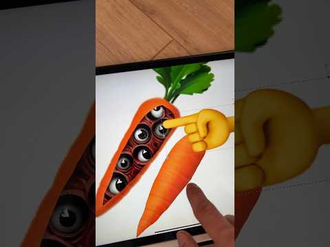 🥕🔪👉👀👀👀 #emoji #creepyemojis