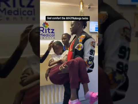 Pallaso taking Nalongo AK47's twins to hospital 😭😳 #shorts