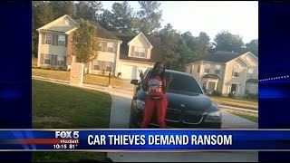 Car thieves demand ransom