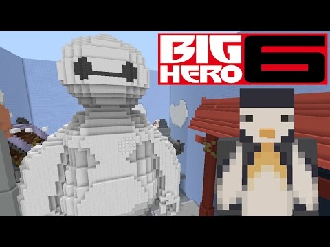 BIG HERO 6 | Minecraft Xbox Hide and Seek