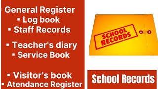 School records and registers  part 1   reports  fi