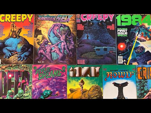 ILLflips 5: Corben's Underground Comix & Warren Magazines!