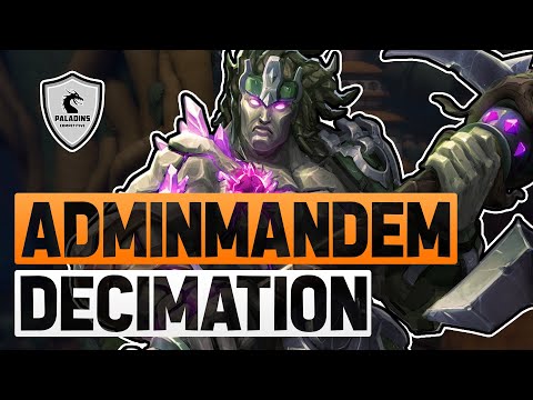 ADMINMANDEM Terminus Competitive (New Patch 3.4) DECIMATION - Immortal X11