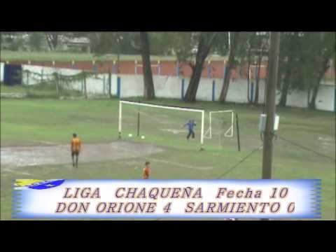 DON ORIONE 4 SARMIENTO 0  Fecha  10