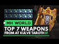 Monster Hunter World | Top 7 AT Kulve Weapons You Should Look Out For