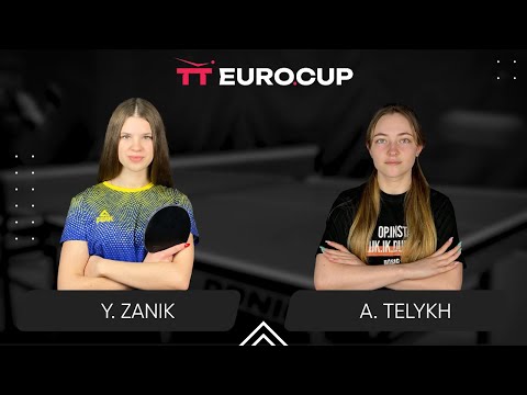 17:35 Yulianna Zanik - Anastasiia Telykh 28.08.2024 TT Euro.Cup Women Ukraine Star. TABLE 4