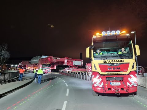 StB Verkehrstechnik GmbH - VLM & Begleitung II Trafotransport Baumann Emden