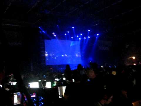 Dreamhack Winter 2009 Opening - Laser Show