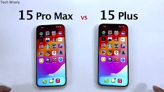 [討論] iPhone 15 Pro Max vs 15 Plus Speed測速