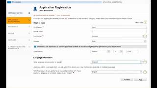 Access HRA - Application Registration