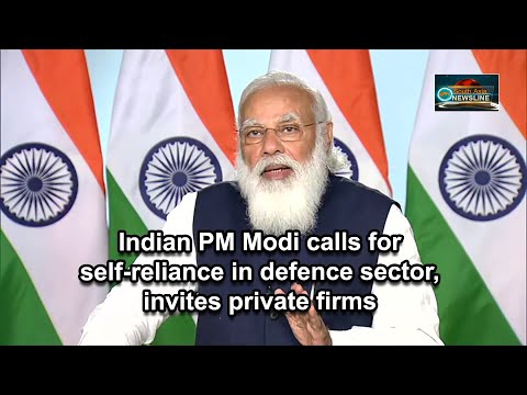 Indian PM Modi calls for self reliance in defence sector, invites private firms