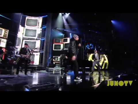Down With Webster - Your Man, Whoa is Me, and Time to Win Medley Live at The 2011 JUNO Awards