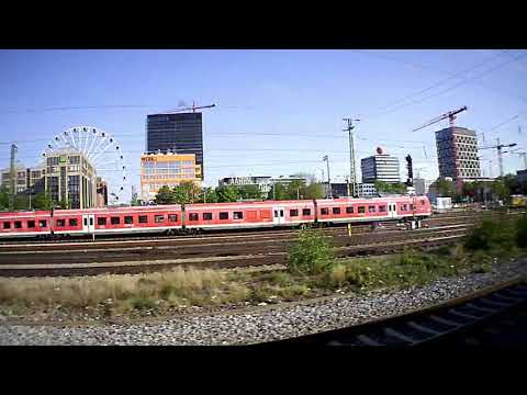 Meridian Regionalbahn Ostbahnhof Richtung Hauptstadt München  , Munich train  , münih tren  MVV  MVG
