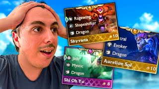 JE JOUE MA PREMIÈRE GAME DU NOUVEAU SET 7 TFT - AURELION CARRY OMG !