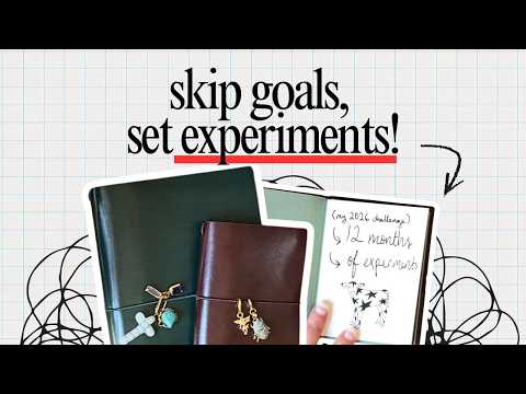 How To Change Your Life In 2026 *if ur a mess of a human who can't track goals