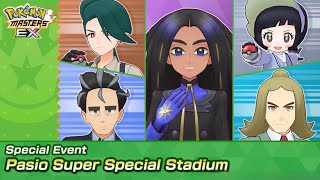PASIO SUPER SPECIAL STADIUM (PALDEA) IS HERE! Completing 35K Master Mode! | Pokemon Masters EX