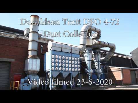 Donaldson Torit (DCE) DF0 4-72 Downflow Oval Dust Collector