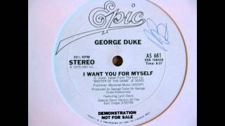 [R.I.P] George Duke - I Want You For Myself
