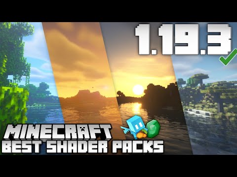 TOP 10 Best 1.19.3 Shaders for Minecraft 🥇 (How To Install Shader in 1.19.3)