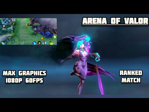 Arena Of Valor Gameplay (2022) Max Graphics Setting 1080p 60Fps Ranked Match Android/iOS - YouTube