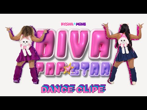 DIVA POPSTAR - Kysha e Mine, DJ 2F | Dance Clipe Oficial