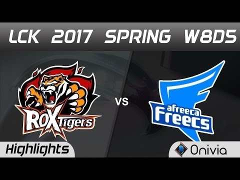 ROX vs AFS Highlights Game 2 LCK Spring 2017 W8D5 ROX Tigers vs Afreeca Freecs