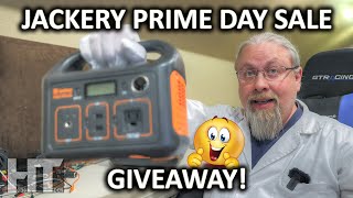 JACKERY 30% Off Sale | Solar Generator GIVEAWAY For 100k Subscribers!