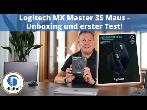 Logitech MX Master S3 Maus - Unboxing und erster Test deutsch