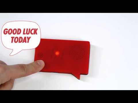 Luckies Hi! - Magnetic Message Recorder