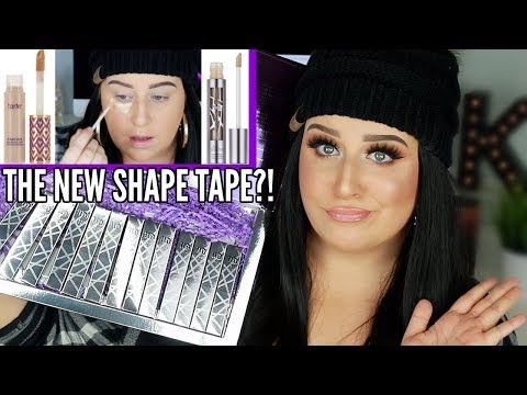 NEW URBAN DECAY ALL NIGHTER CONCEALER REVIEW | The NEW Tarte Shape Tape?!