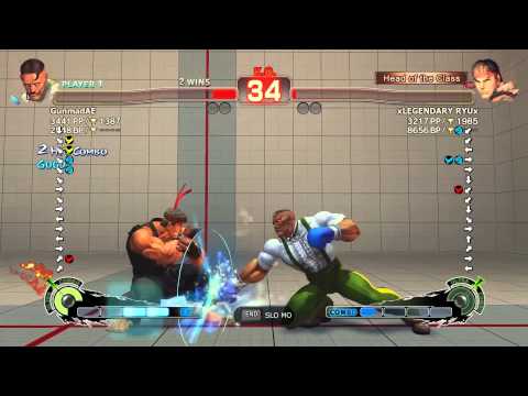 GunmadAE (Dudley) vs xLegendary Ryux (Ryu) SSF4 AE2012 - Endless Battle