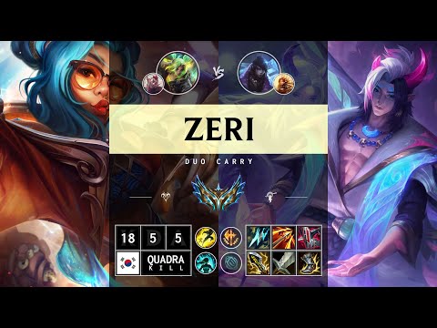 Zeri ADC vs Aphelios - KR Challenger Patch 14.13