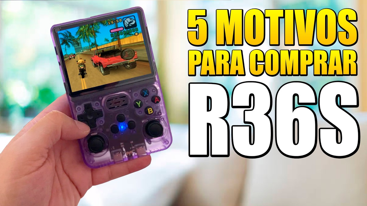 Portátil R36S: 5 ÓTIMOS MOTIVOS para COMPRAR em 2025