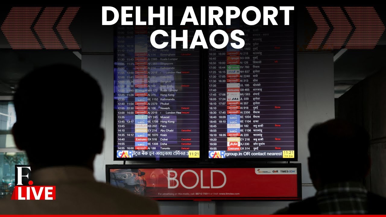 LIVE | Delhi Airport Chaos: More than 500 Flights Delayed, Several Cancelled Amid Rain, Storms
