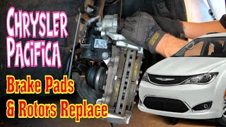 ⫷ Chrysler Pacifica Brake pads and Rotors, Tools Used. DIY brakes.  ⫸