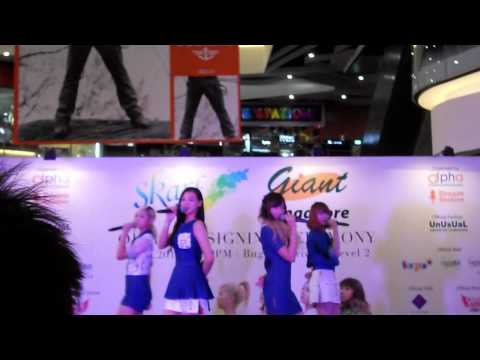 Skarf - Oh! Dance and My Love live @ Bugis+ 021012