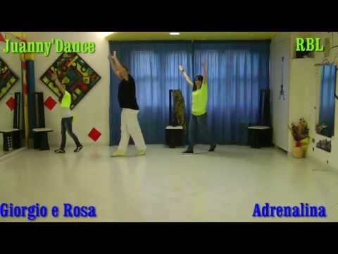 Wisin - Adrenalina ft. Jennifer Lopez, Ricky Martin,Giorgio e Rosa eseguita dalla Juanny'Dance RBL