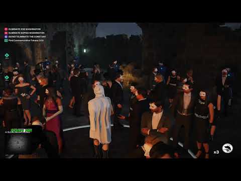 Hitman 2 final club| All tokens location| Disguise yourself as Arkian Initiate |Commemorative Tokens