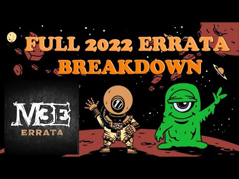 Malifaux M3E 2022 Errata BREAKDOWN!!!