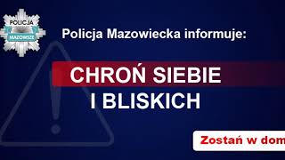 Nowe obostrzenia. Policjanci przypominają (wideo)