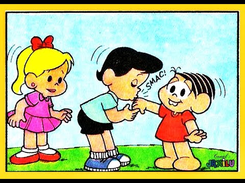 O dia em que o menino mais fofo do bairro beijou a mão da Mônica