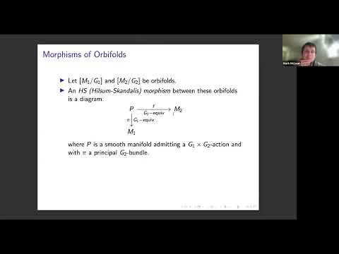 Symplectic Orbifold Gromov-Witten Invariants - Mark McLean