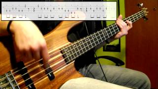 Stevie Wonder - Master Blaster (Jammin') (Bass Cover) (Play Along Tabs In Video)