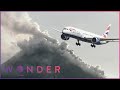 British Airways Flight 9 Engines Fail In Volcanic Lightning Storm | Mayday | Wonder